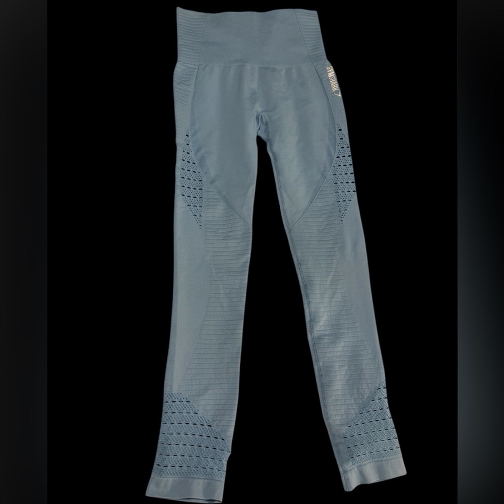 Gymshark Blue Leggings with cut out detail size S